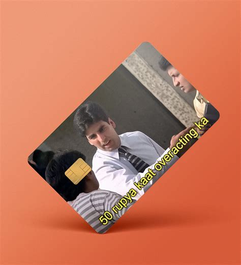 50 Rupey Kaat Overacting Ka - Credit / Debit Card Skin – Peeekaboo