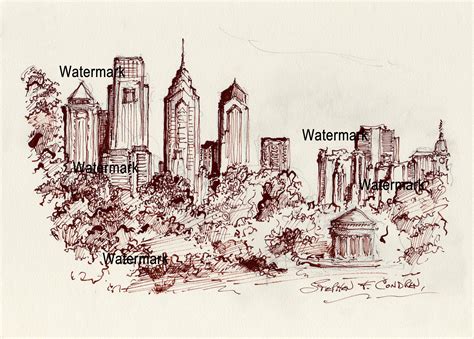 Philadelphia Drawing at PaintingValley.com | Explore collection of ...