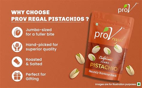 ProV Regal - California Pistachios 200g | Jumbo Pistachios | Sourced ...