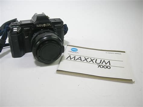 Minolta Maxxum 7000 35mm SLR w/Maxxum AF Zoom 35-70mm f4 – Camera Exchange