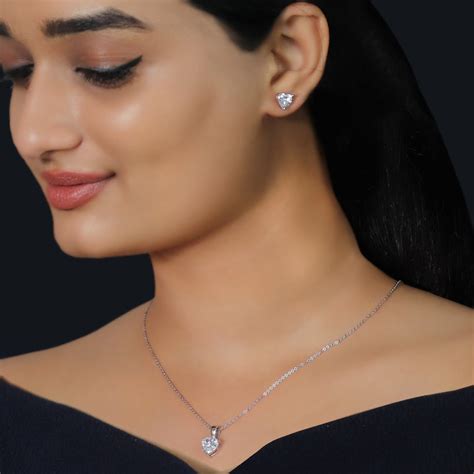 Buy Jewellery Sets Online in India | Silver, Gold-Plated & Rose Gold ...