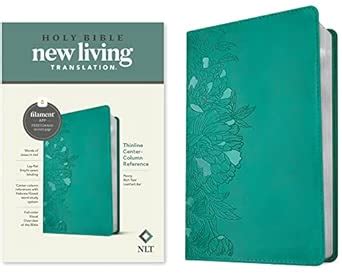 Buy Holy Bible: New Living Translation, Peony Rich Teal, Leatherlike ...