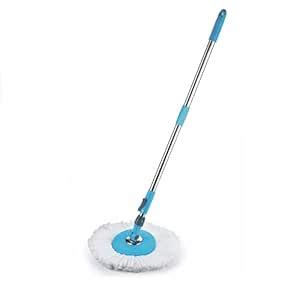 Heavy Duty Spin Mop with Extendable Stainless Steel Handle, Adjustable ...