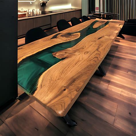 Buy Epoxy Resin Dining Table in India for 25% Off