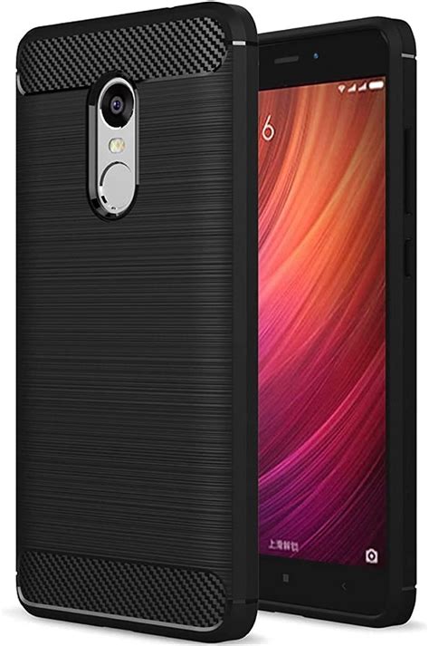 JGD PRODUCTS for Redmi Note 5 Pro Carbon Fiber Armor Drop Tested Shock ...