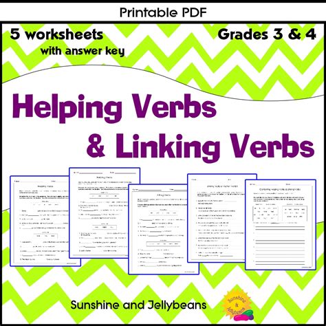 Linking Verbs And Helping Verbs