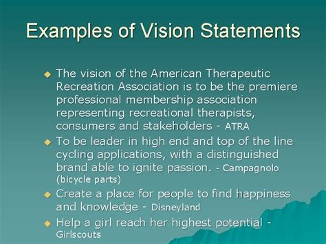 Image result for Therapy Vision Statements