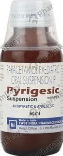 Pyrigesic 125 MG/5ML Syrup (60): Uses, Side Effects, Price & Dosage ...