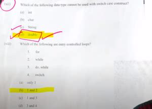ICSE Computer 2024 Answer Key, with Solved Paper PDF