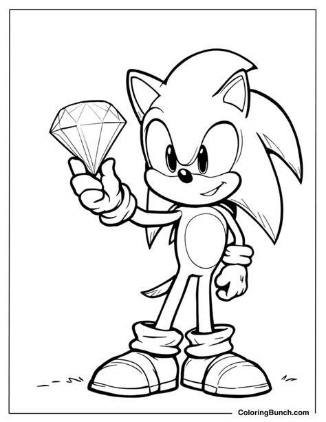 18 Sonic Coloring Pages (Free PDF Printables)