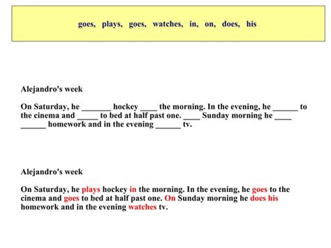 Image result for Visual for Simple Present Practice