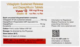 Vysov D 10100 Mg Tablet Sr 10 - Uses, Side Effects, Dosage, Price ...