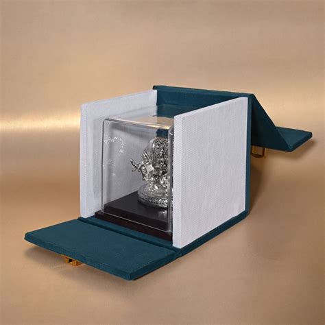 999 Silver Nandi Intricate Carvings Idol - Touch925 Silver Jewellery