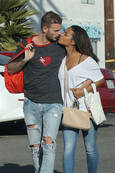 Christina Milian and boyfriend Matt Pokora out in LA -03 – GotCeleb