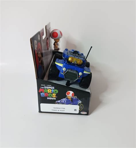 Super Mario Bros Movie Pull Back Toy Racer Kart Toad | Ubuy India