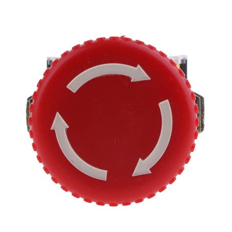 FLAWISH LA39-11ZS Mushroom NC/No Emergency Stop Self Locking Push ...