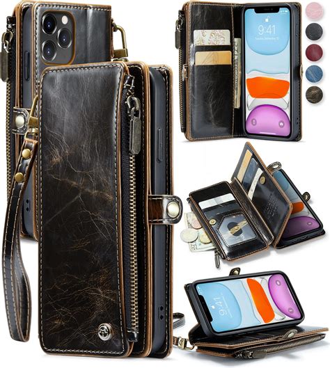 Amazon.com: Defencase for iPhone 11 Pro Wallet Case, for iPhone 11 Pro ...