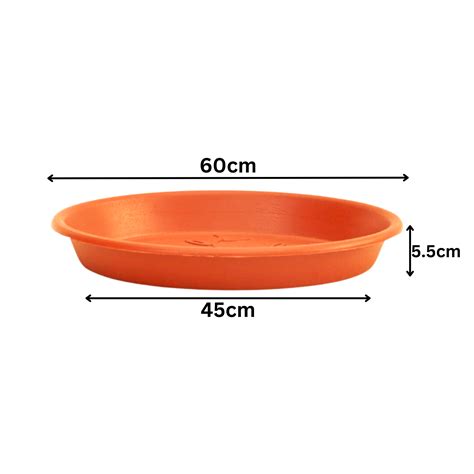 Hug A Plant|UV Treated Round Bottom Tray Suitable for 24 inch Round Pl