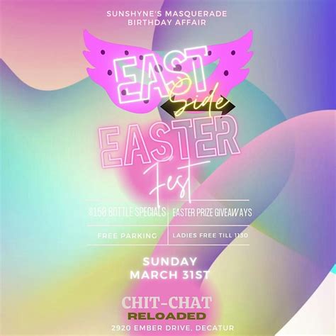 EASTSIDE EASTER FEST! THE BIGGEST EASTER CELEBRATION IN ATL!, Chit Chat ...