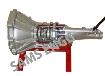 SAMS Engineering : Cut Sectional Working Engine Model