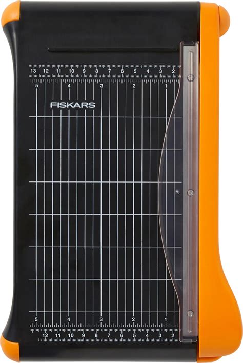 Amazon.com: Fiskars Recycled Bypass Guillotine Paper Cutter - 9" Cut ...