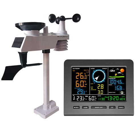 Buy Wireless Weather Station with Outdoor Sensor, 8-in-1 Weather ...