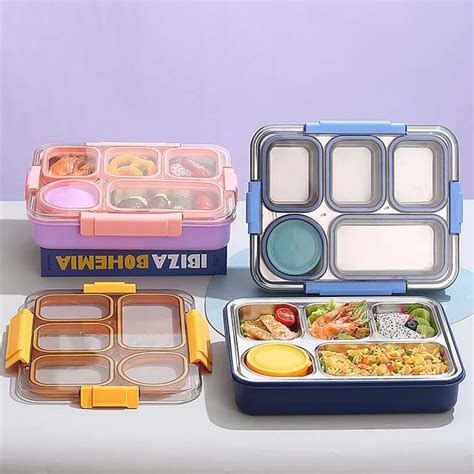 Executive Thali Bento Lunch Box (5 Grid) – The Globo