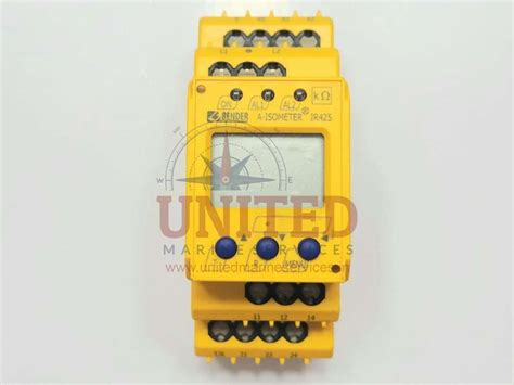 BENDER IR425-D4-2 ISOMETER ISOLATION MONITORING DEVICE B71036402 ...
