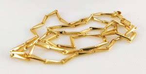 CM FASHIONS 18"One Gram Micro Gold Plated stylish chain . Gold-plated ...