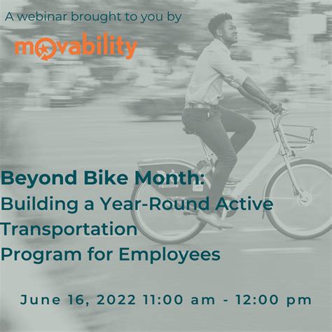 Beyond Bike Month: Building a Year-Round Active Transportation Program ...