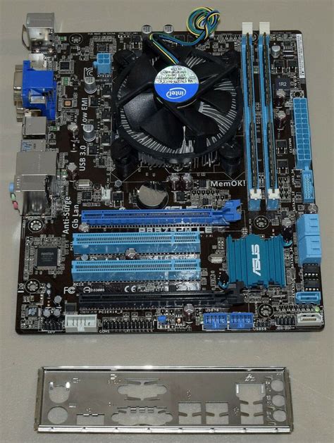ASUS P8B75-M LE Motherboard CPU Combo Intel i5-3470 3.2GHz Quad Core ...