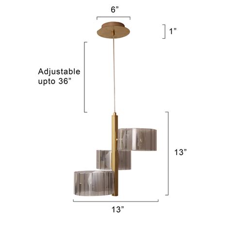 Elvis Triple LED Pendant Light for Counters & Corners | Light & Living