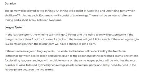 ULTIMATE KHO KHO RULES