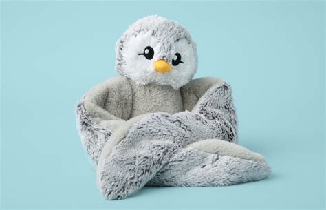 Warmable Weighted Penguin Stuffed Animal Hugarounds – Hugimals World