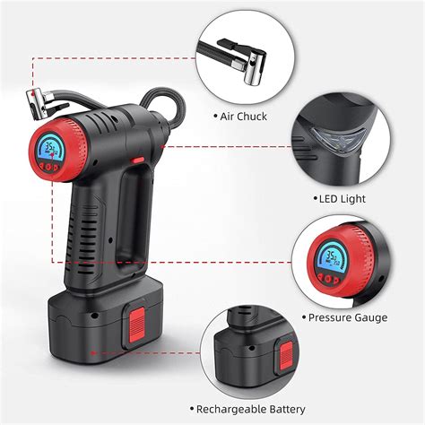 AKASO Tire Inflator, Portable Digital Tire Inflator | Ubuy India