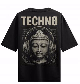 PRDGY Buddha Dropped the Beat Oversized T-Shirt | PRDGY™