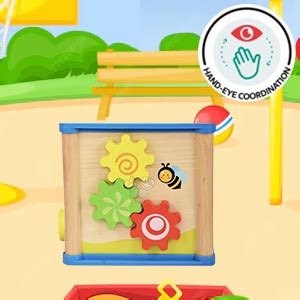 Trinkets & More - Activity Centre Play Cube Learning House (5-In-1 ...