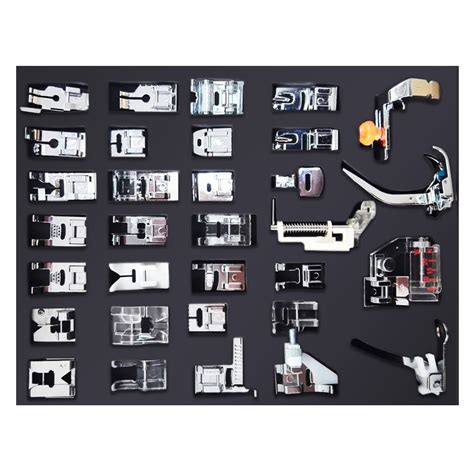 NUZAMAS [Updated] 32pcs Professional Sewing Machine Presser Feet Set ...