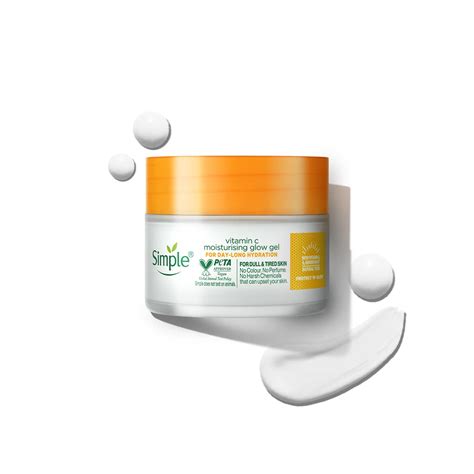 Simple Protect N Glow Vitamin C Moisturising Glow Gel| With Yuzu Lemon ...