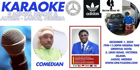 Karaoke 4 Mental Health and Autism LAGOS NIGERIA, Lagos Oriental Hotel ...