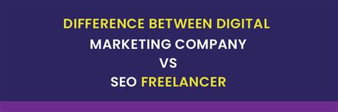 Digital Marketing Company VS SEO Freelancer - Which Option is Better?