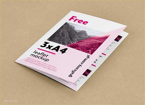 A5 Size Brochure Templates Psd Free Download Of Free Tri Fold A4 ...