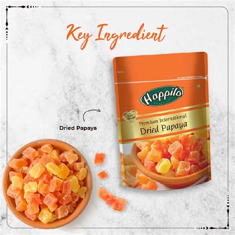 Happilo Premium International Dried Papaya