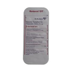 Ketorol DT Tablet | Uses, Side Effects, Price & Substitutes