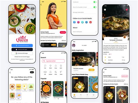 Image result for Chef App Design