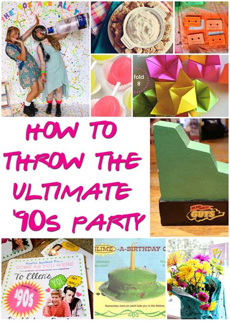 90S Theme Party Decorations / Blast from the past- a great 90's themed ...