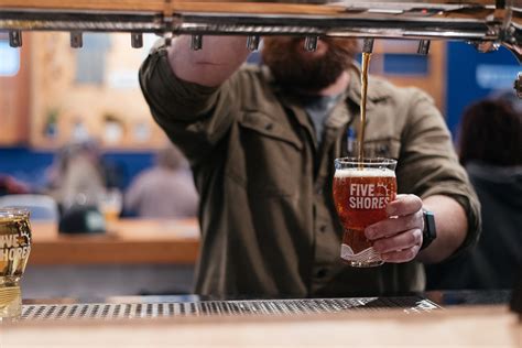 Tap Room — Five Shores Brewing