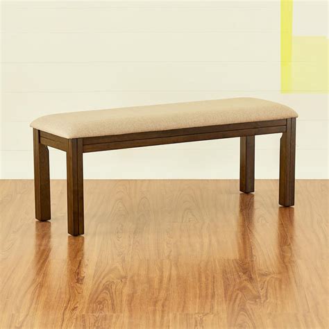 Buy Montoya Rubber Wood Big Dining Bench - Beige from Home Centre at ...