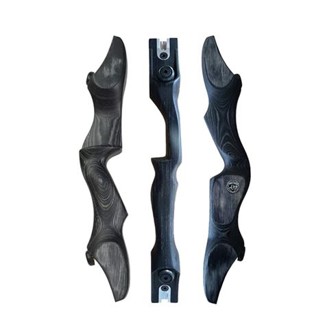 Buy Archery 17" ILF Bow Riser Wooden Recurve Bow Riser Handle Take Down ...