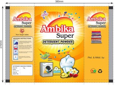 Image result for Washing Powder Packaging